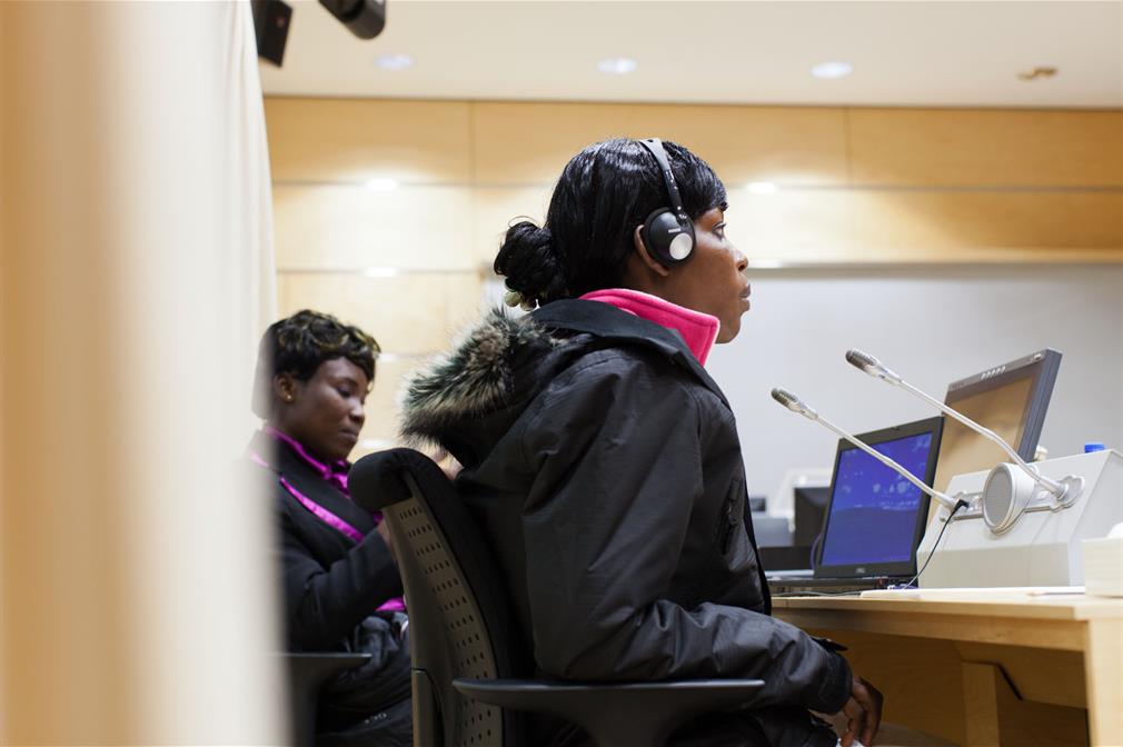 In a courtroom, every word counts and emotions are amplified. Witnesses and victims may feel very exposed and vulnerable, but sometimes also very empowered and seen. That has a big psychological impact. (Photo: Franck Schinski)